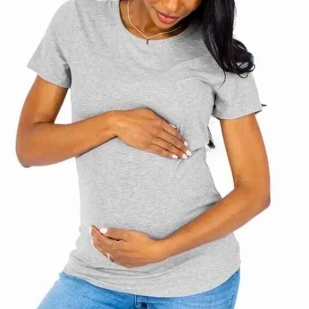 Kindred Bravely Bamboo Ribbed Short Sleeve Crewneck Tee